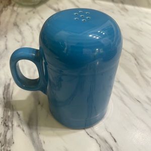 Fiesta peacock salt shaker